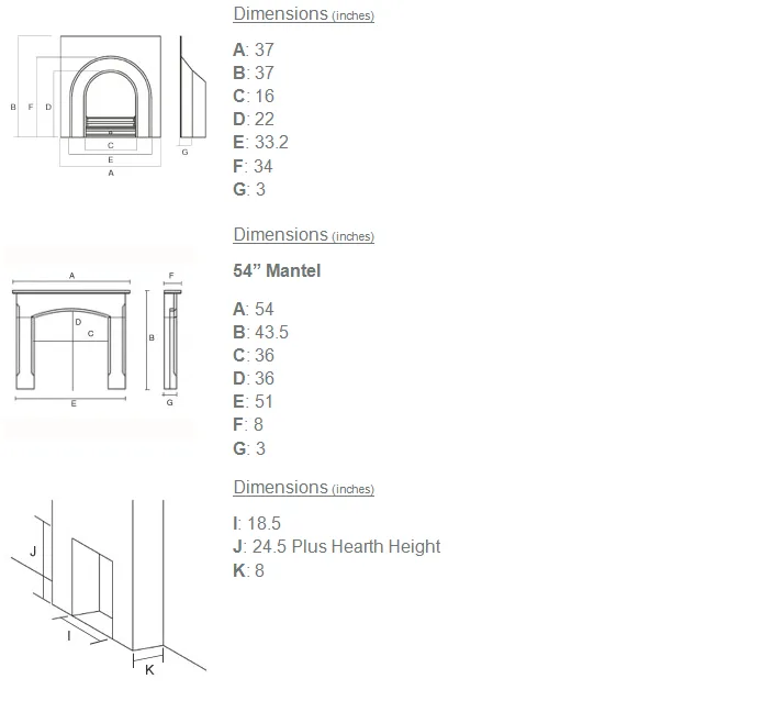 Black Tiled Fireplace and Flat Victorian Marble Fireplace - Image 2