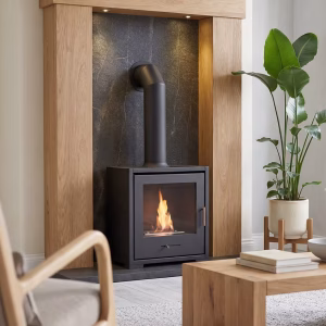 OKO S3 Bio Ethanol Charcoal Grey Stove