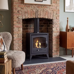 OKO S2 Bio Ethanol Charcoal Grey Stove