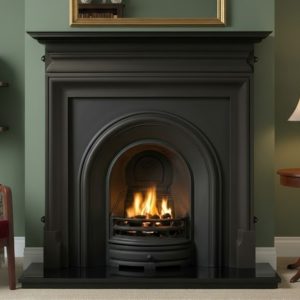 Crown and Palmerston Cast Iron Fireplace