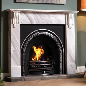 Tradition and Richmond Kallos Marble Fireplace