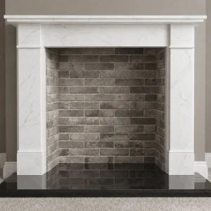 Flat Victorian Ariston Marble Surround