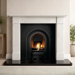 Coronet and Ariston Marble Fireplace