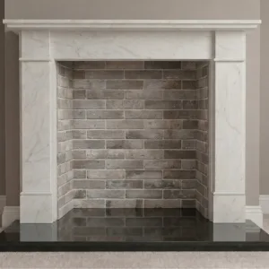 Flat Victorian Ariston Marble Surround