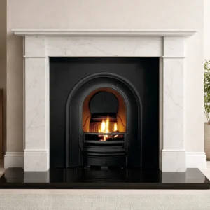 Coronet and Ariston Marble Fireplace