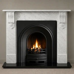 Crown and Kingston Marble Fireplace