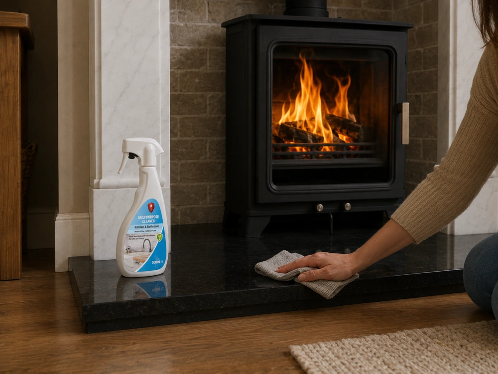 How to Clean and Maintain a Granite Hearth
