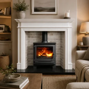 Ceramic Tiled Chamber and Bartello Stove Package