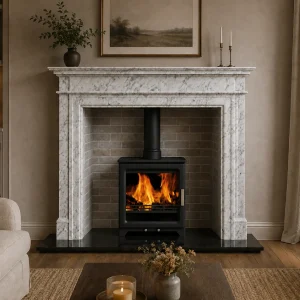 Ceramic Tiled Chamber and Baverstock Stove Package