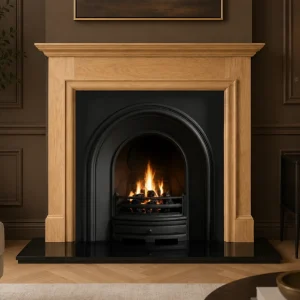 Crown and Oak Howard Wooden Fireplace
