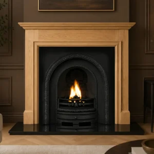 Lytton and Oak Howard Wooden Fireplace