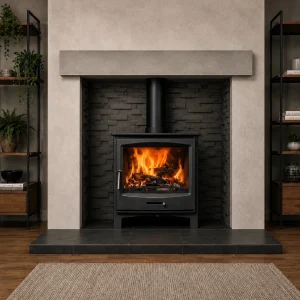 Urban Industrial Chamber and Geocast Beam Stove Package